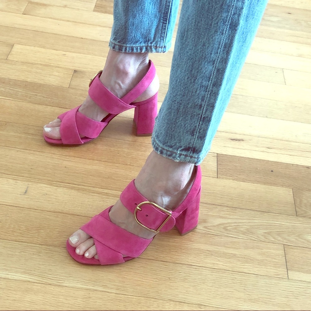 Pink Creatures of comfort Heels! Never worn!